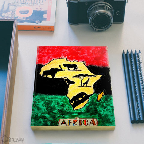 African Themed Notebook