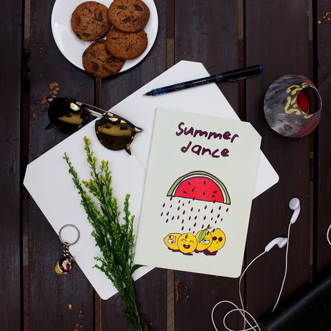 A5 Notebook Summer Dance