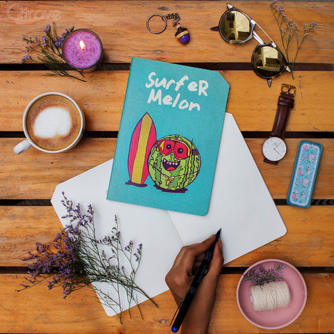 A5 Notebook Surfer Melon
