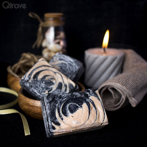 Activated Charcoal Soap with Sea Salt