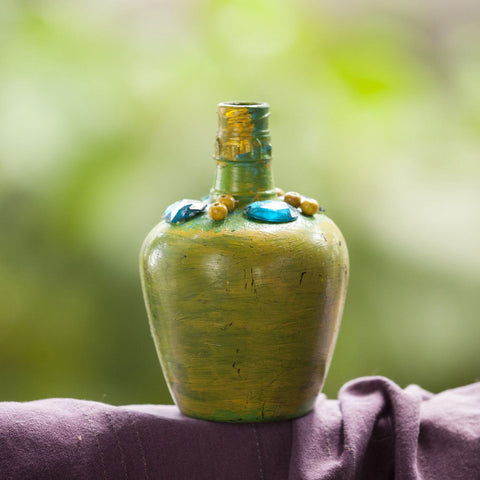 Art & Crafts - Forest Fire Designer Bottle