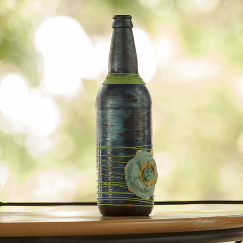 Art & Crafts - Ocean Flora Designer Bottle