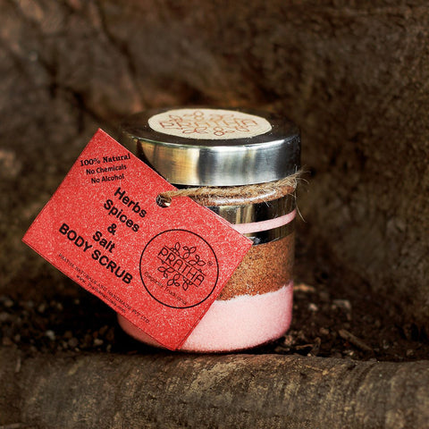 Bath And Beyond - Herbs Spice And Salt Scrub