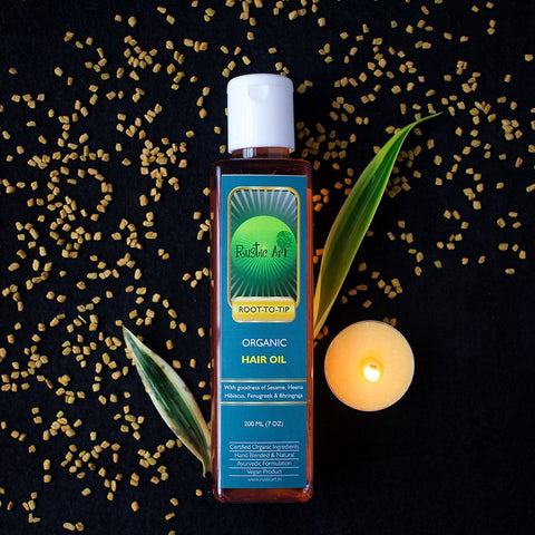 Bath And Beyond - Rustic Art Organic Hair Oil