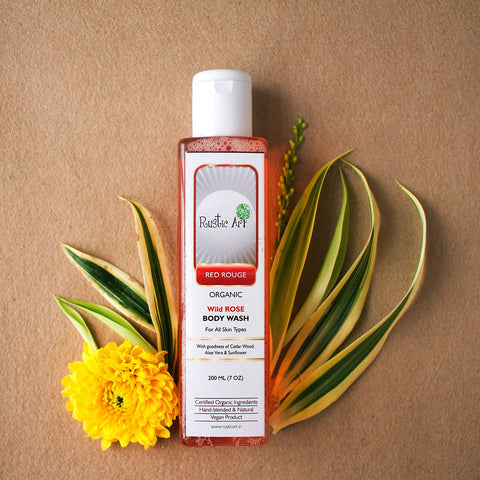 Bath And Beyond - Rustic Art Organic Rose Body Wash