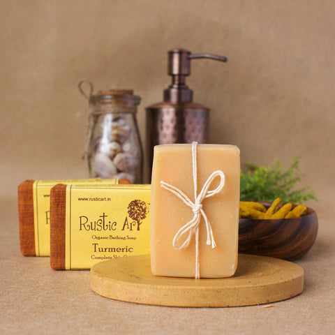 Bath And Beyond - Rustic Art Organic Turmeric Soap