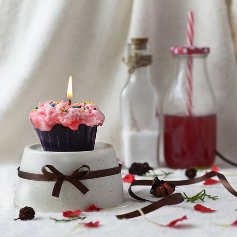Candles - RED VELVET CUPCAKE CANDLES