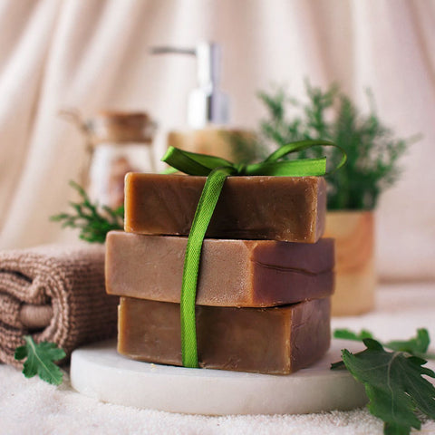 Hand Made Soaps - Henna Shampoo Bar - Chestnut