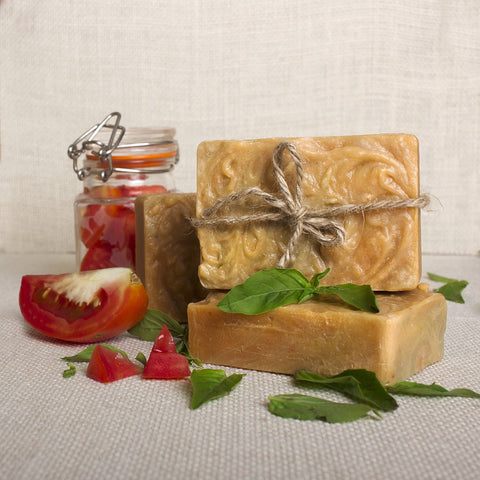 Hand Made Soaps - Tomato Basil Soap