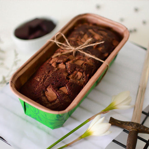 Home Baked Goods - Double Chocolate Chunk Cake