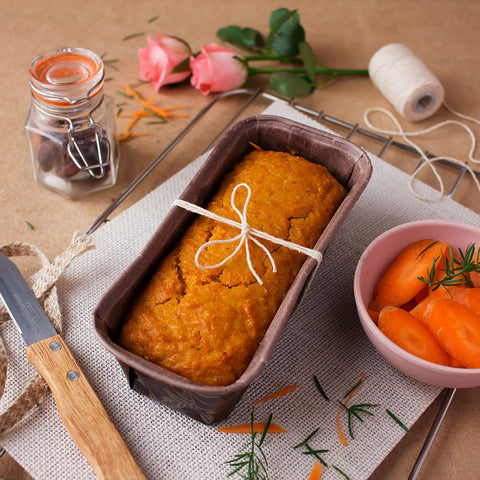Home Baked Goods - Eggless Carrot Tea Cake
