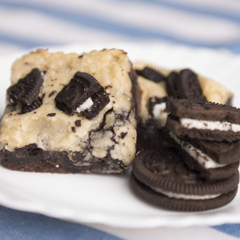 Home Baked Goods - Oreo Cheese Cake Brownies