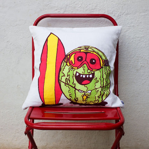 Home Decor - Cushion Cover Surfer Melon