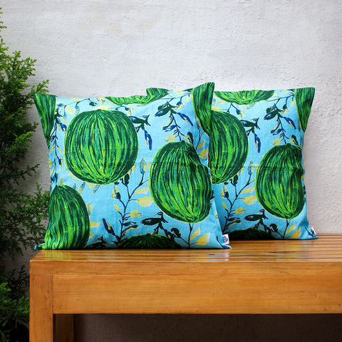 Home Decor - Cushion Cover Water Colour Melons