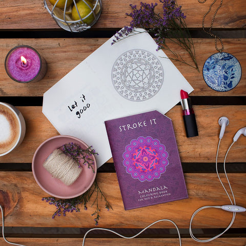 Home Decor - Mandala Colouring Books For Adults