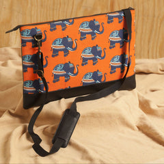 Laptop Bags - Elephant Block Genuine Laptop Bag