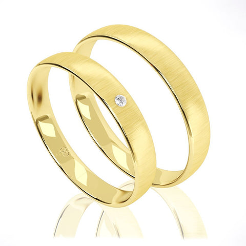 CLASSIC WEDDING RINGS PROFILE1 (PAIR PRICE)